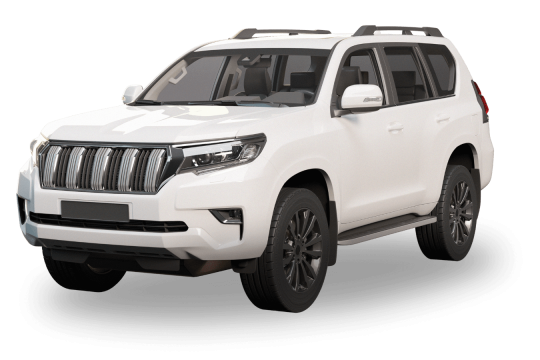 White SUV vehicle White SUV vehicle